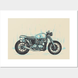 Vintage Cafe racer Posters and Art